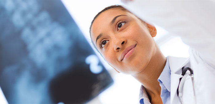 auto accident chiropractic exam in La Verne