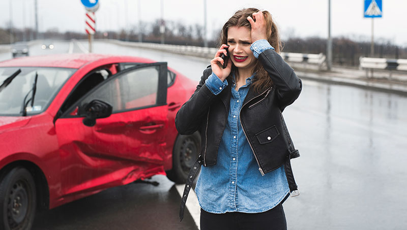 pain weeks after auto accident in La Verne