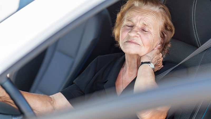 neck pain after car accident in La Verne
