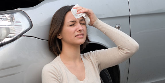 dizziness treatment in La Verne after an auto accident